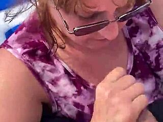 Nicebigddd's Natural Big Tits Handjob Leads to Outdoor Public Homemade Cumshot Explosion