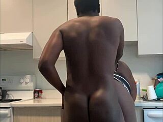 Why is kitchen sex with wet milf pussy always the best?
