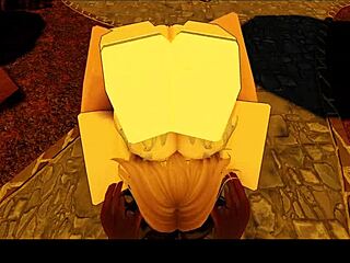 she bends over for deep hardcore anal assfucking roblox style