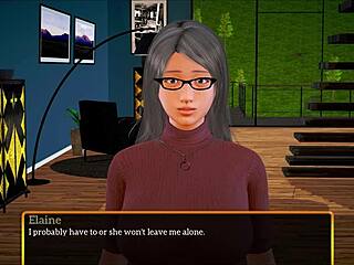 my new stepsis milf takes monster cock doggystyle bent over in erotic family game