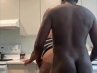 Why is kitchen sex with wet milf pussy always the best?