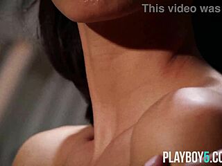 petite big natural tits model deisy leon naked playboy shoot