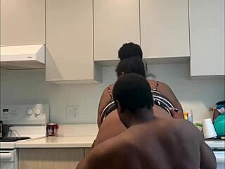 Why is kitchen sex with wet milf pussy always the best?