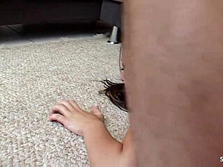 Kylee king round ass beauty perfect tits fucked in first mmf by two big cocks