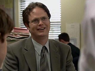 small titted office worker takes rough anal at work