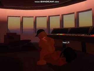 hey tomboy roblox babe, wanna ride my cock on this yacht? petite ass bouncing wild 🚤🍑