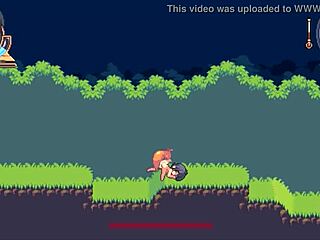 Cartoon Hottie Delivers Blowjob And Creampie Game