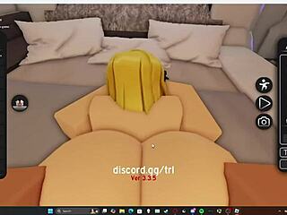 hey watch this hot blonde suck and ride my big cock