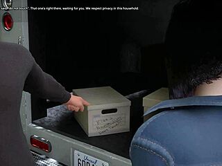 Kira catches stepbrother jerking in hentai toilet