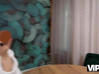 two russian beauties rim long-haired guys ass in kinky ffm threesome