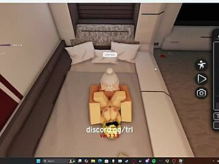 hey watch this hot blonde suck and ride my big cock