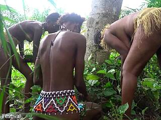 Endless Views of African Tribe Women in Nature