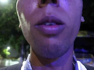 trapped with this sexy milf voyeur offering cash for hot action