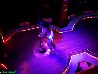 topless coworker dances then sucks cock and gets pussy licked deep