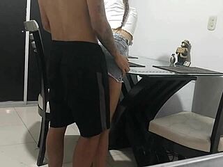 wife's hot morning blowjob makes me cum she swallows every drop