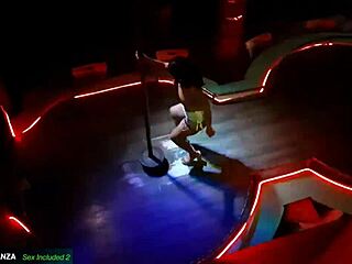 topless coworker dances then sucks cock and gets pussy licked deep