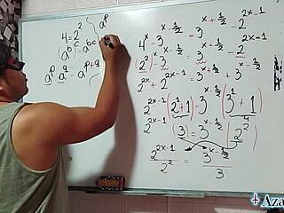 damn this 26 milf nerd wants creampie lessons in bedroom