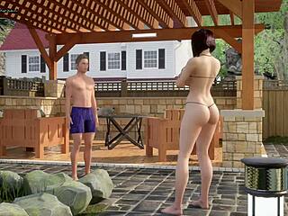 stepdad catches stepdaughter naked and his huge cock gets rock hard