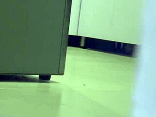 hidden cam catches fat bbw housekeeper's jiggling ass