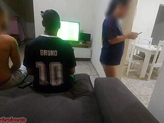 lost bet to husband's buddy turns into wild dp threesome