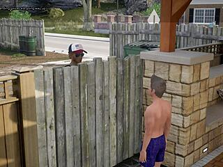 stepdad catches stepdaughter naked and his huge cock gets rock hard