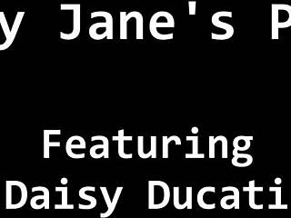 daisy ducati in mary janes pain screaming from toys handcuffs and gaping