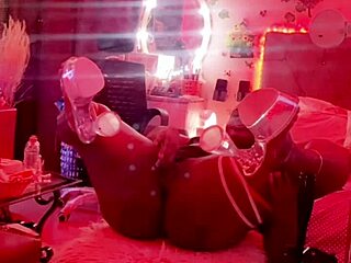 two dildos stuff both my wet holes full
