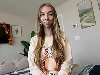 Breezy Bri Begs Stepbro to Stuff Her Tight Pussy