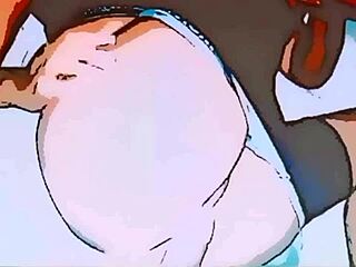 bold doggystyle pounding with ass bent over in raw position two