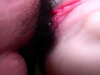 finger and dick stretch this tight pussy wide