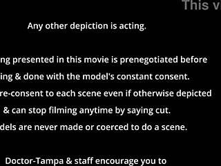 Raven Rogue's Barefoot Tickling Fetish Close-Up Backstage with Short-Haired Latina Brunette