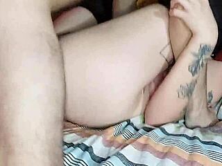 look at my huge-titted stepsis's fat ass bouncing missionary while i pound her wet vagina hard