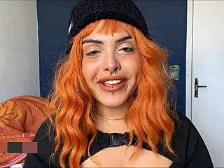 reading comments on my softcore chubby blowjob video during live casting interview