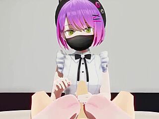 towa's special service... asian footjob jerk off instructions cumshot handjob blowjob!!