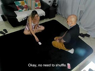 who knew the party game would leave her naked fingered and creampied by college guys