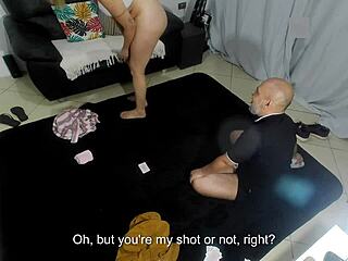 who knew the party game would leave her naked fingered and creampied by college guys