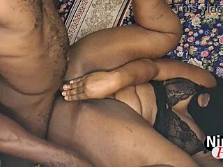 Rip clothes off JUICY ebony neighbor PUSSY drip wet HARDCORE fuck