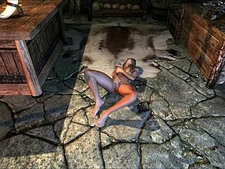 redhead big tits ass ripped clothes erotic outdoor cowgirl ride comedy