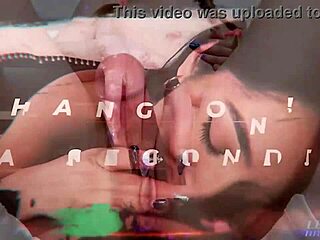 Pigtailed brunette rides hard in intriguing pov cowgirl action