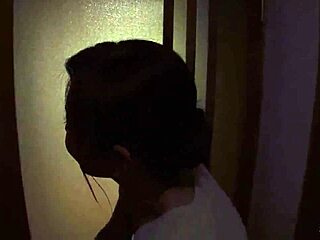 skinny asian milf wife cheats sucking stranger's cum in jav pov uncensored