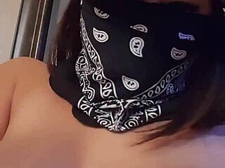 i can't stop squeezing my latina milf mommy's milky big nipples while milking her saggy tits