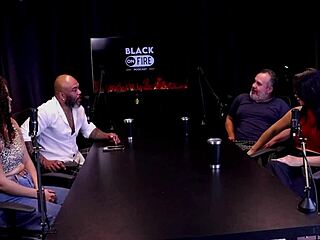 watch her stuff everything in mouth for lesbian scenes they crave seeing that cock but he won't cum!