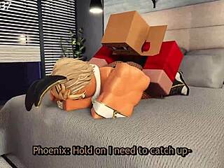 she falls deep into the rabbit hole roleplay with big tits teen amateur creampie on ass