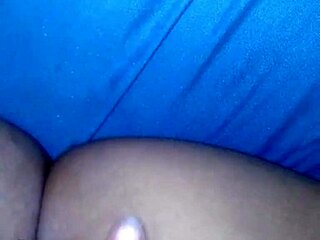 Bbw ebony mama masturbates fat pussy with big black cock toy cumming sexy
