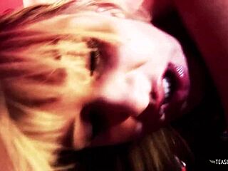 blonde milf moans loud during anal dp threesome