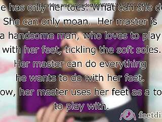 secretary lilly's nylon feet get tickled in fetish box vol 2