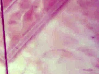 Huge dicked ebony shemale strokes monster cock to massive solo cumshot