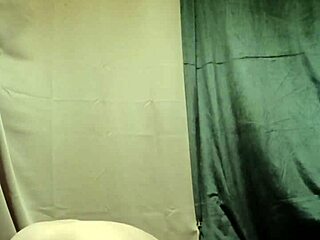 I feel so humiliated chained as French maid slave in uro self-session beating