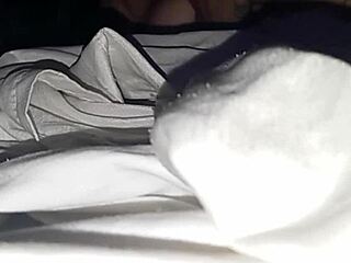 after midnight the curvy latina shakes her fat tits and ass in pov spanking session