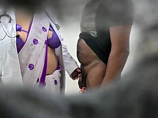 indian doctor rides patient's huge cock in hospital!